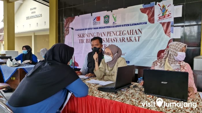Tingginya Kasus Penyakit TBC, Yayasan Bhanu Yasa Sejahtera Lumajang Gelar Skrining Pencegahan